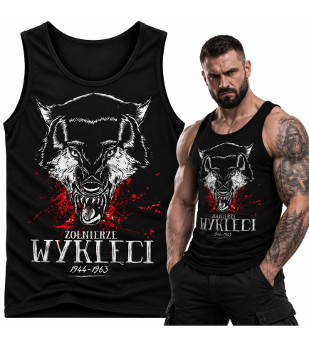TANK TOP patriotyczny  ŻOŁNIERZE WYKLĘCI PW